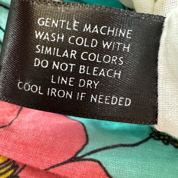 Boston Proper Bouquet Of Summer Embellished Peasant Dress feminine romantic S - Picture 12 of 13